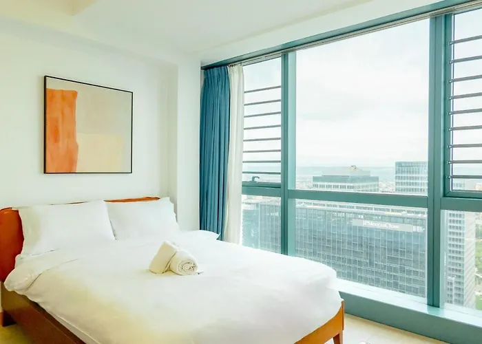 Apartamento Premium 2 Bedroom And 1 Living With Balcony - One Uptown, Bgc