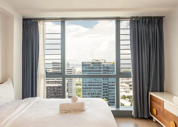Apartamento Premium 2 Bedroom And 1 Living With Balcony - One Uptown, Bgc *